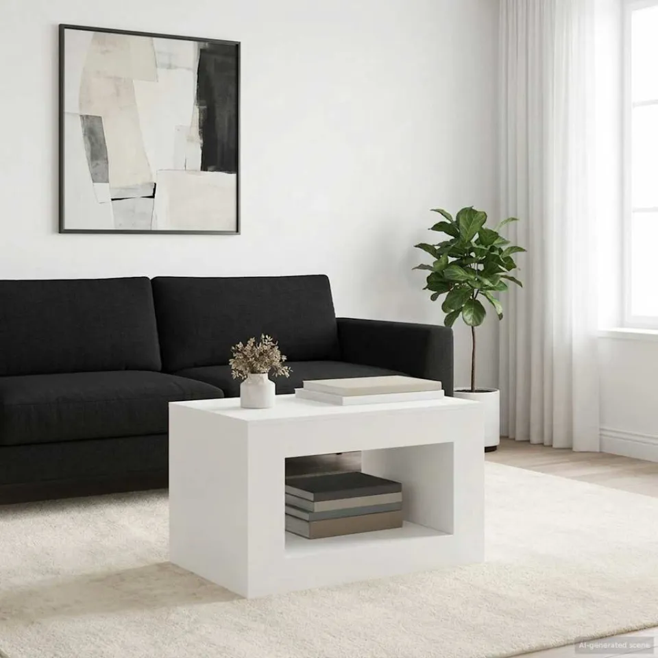 vidaXL Wit, foto 4