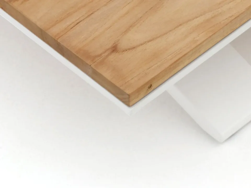Suns Stockholm lounge tuintafel 140x80x26cm bruin, foto 4