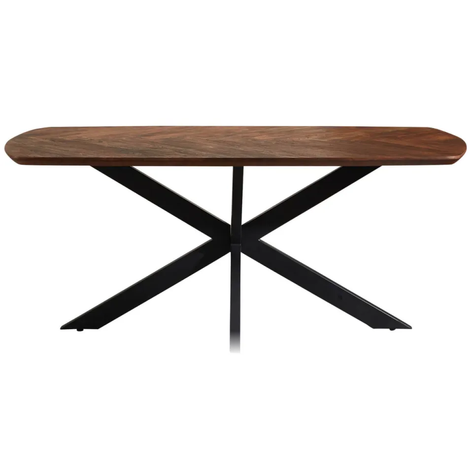 NOUS Living eetkamertafel Robb walnoot