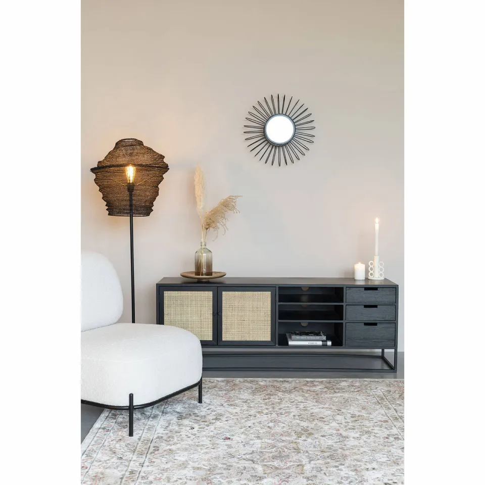 Wehkamp Home Guuij tv-meubel zwart, foto 3