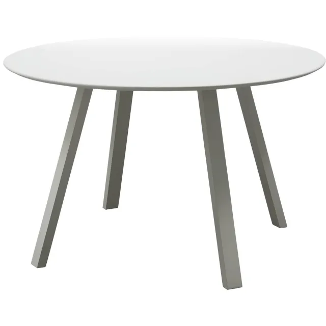 WOOOD Auke tuintafel aluminium grijs mist