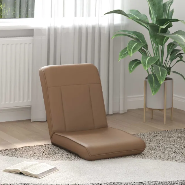 vidaXL Verstelbare vlo stoelen Grijs Kunstleer, foto 2