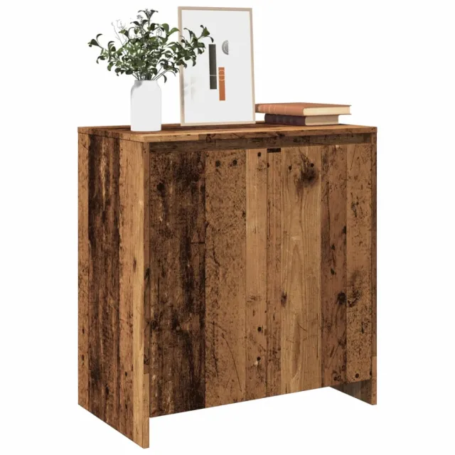 vidaXL Dressoir 70x41x75 cm bewerkt hout oud houtkleurig Bruin