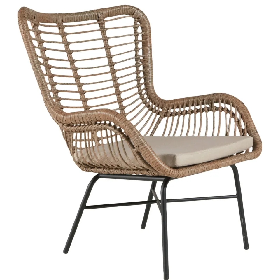 NOUS Garden loungestoel Mariposa naturel, foto 3