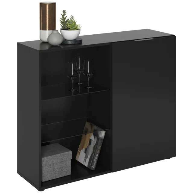 Opbergkast Raven-3 Zwart