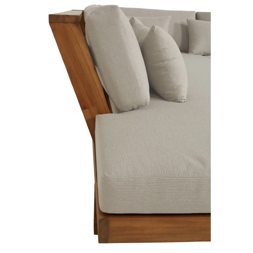 NOUS Garden Rilassante hoek loungeset taupe, foto 5