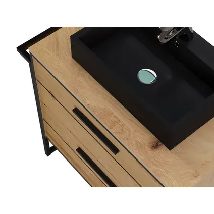 T-bath Badmeubelset Hansia 80cm Licht Eiken, foto 5