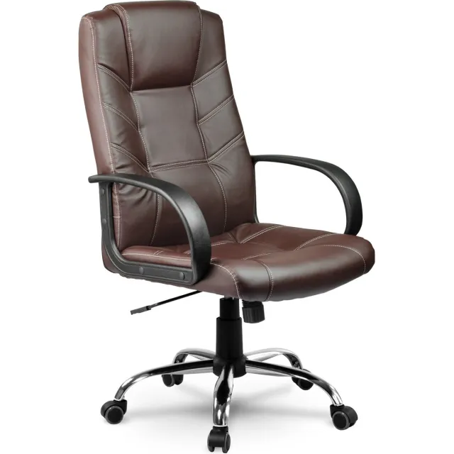 Sofotel EG-221 bruin lederen bureaufauteuil