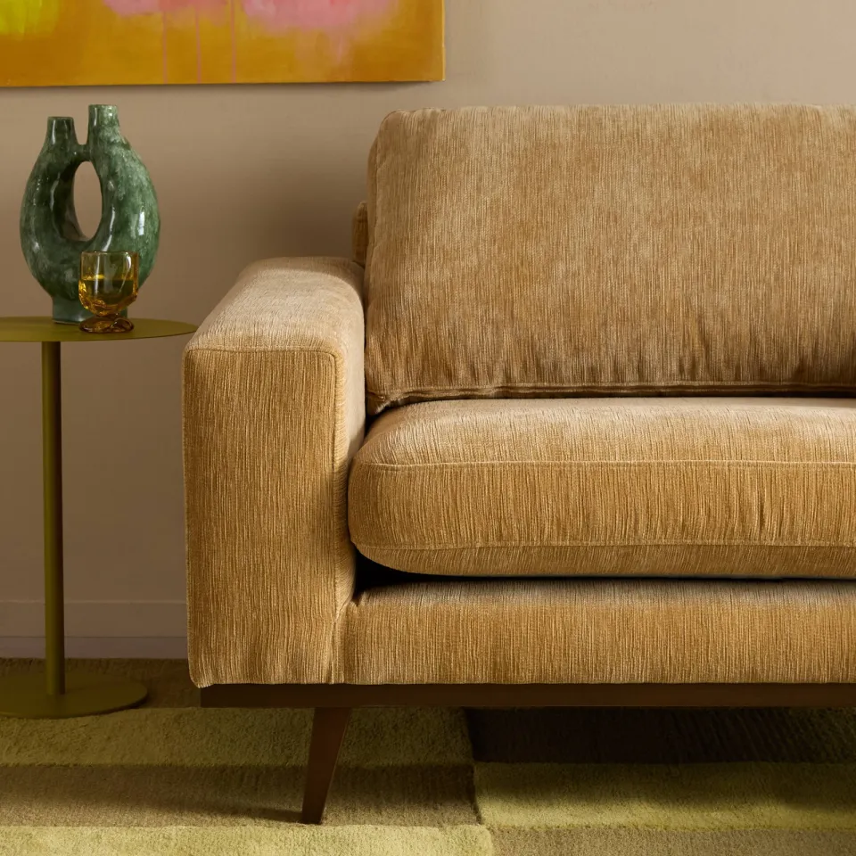 NOUS Living loveseat Torino bruin, foto 5