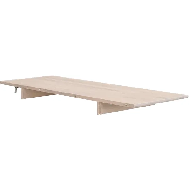 Rowico Home Filippa verlengstuk voor de ronde Filippa eettafel whitewash - 120 x 45 cm Bruin