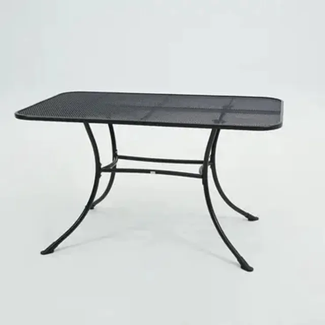 VITA Tafel metaal 130x80cm antra Antraciet