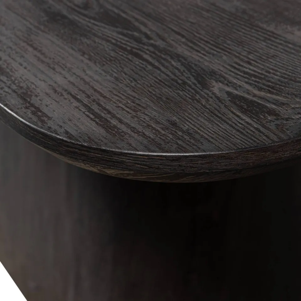 WOOOD Leah Eettafel - MDF - Donkerbruin - 76x200x105, foto 5