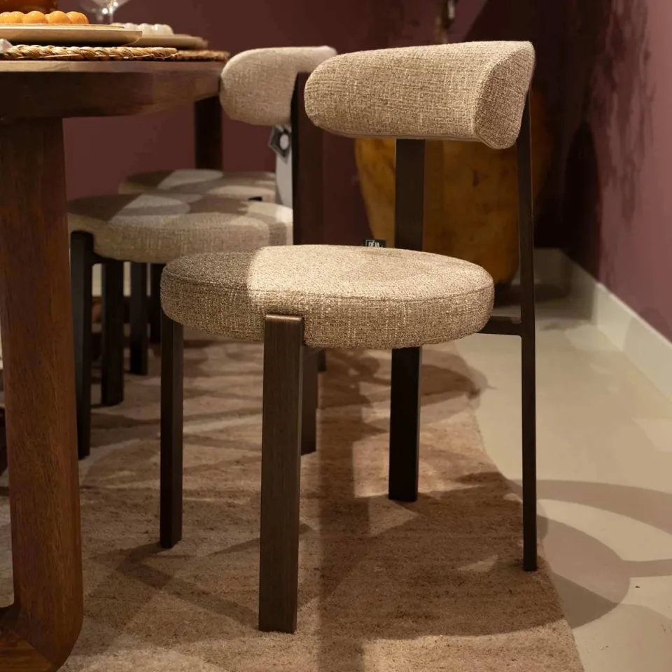 Giga Meubel Lagan eetkamerstoel taupe, foto 4