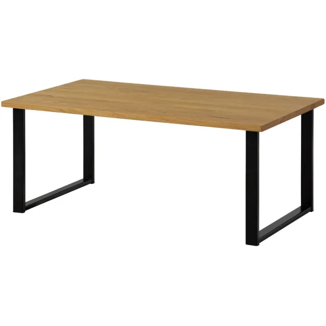 MASSIVMOEBEL24 .DE LINDAU #02 salontafel blank geolied massief hout wilde eik 120x65x45 cm
