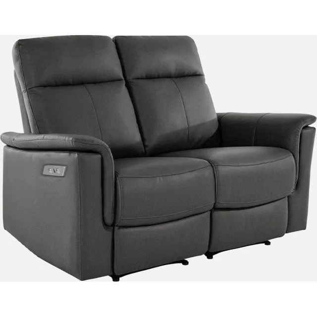 Notio Living Southbrook-Sofa 2-zits - Elektrisch Grijs