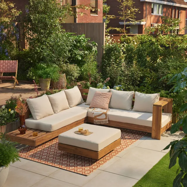 NOUS Garden Belmonte loungeset naturel, foto 2
