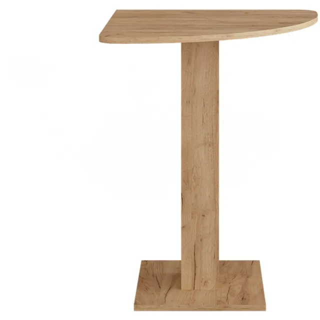 Vicco Eettafel Roman, Goudkleurig Eiken, 60 x 60 cm