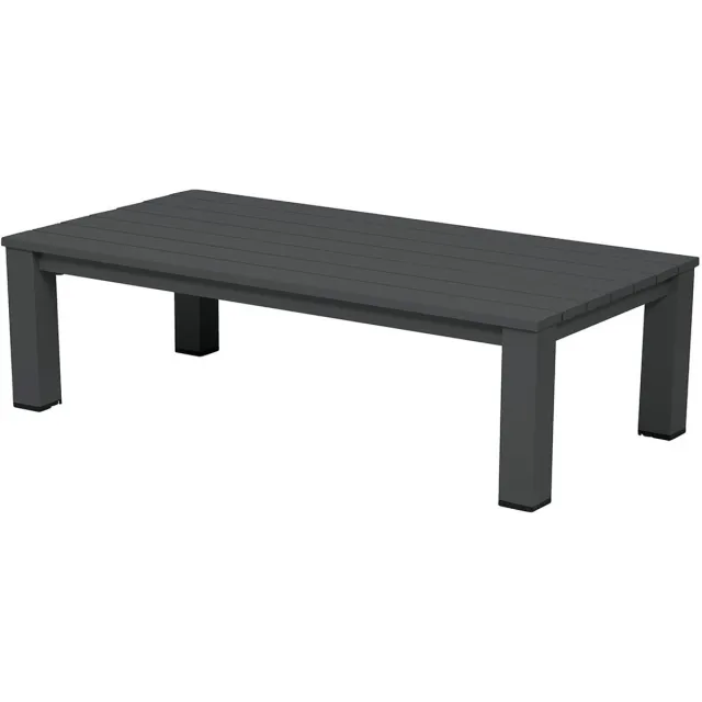 Garden Impressions Lincoln loungetafel - aluminium - carbon black Antraciet