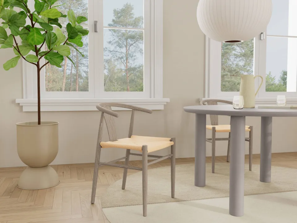 Wehkamp Home eetkamertafel Manou grijs, foto 6