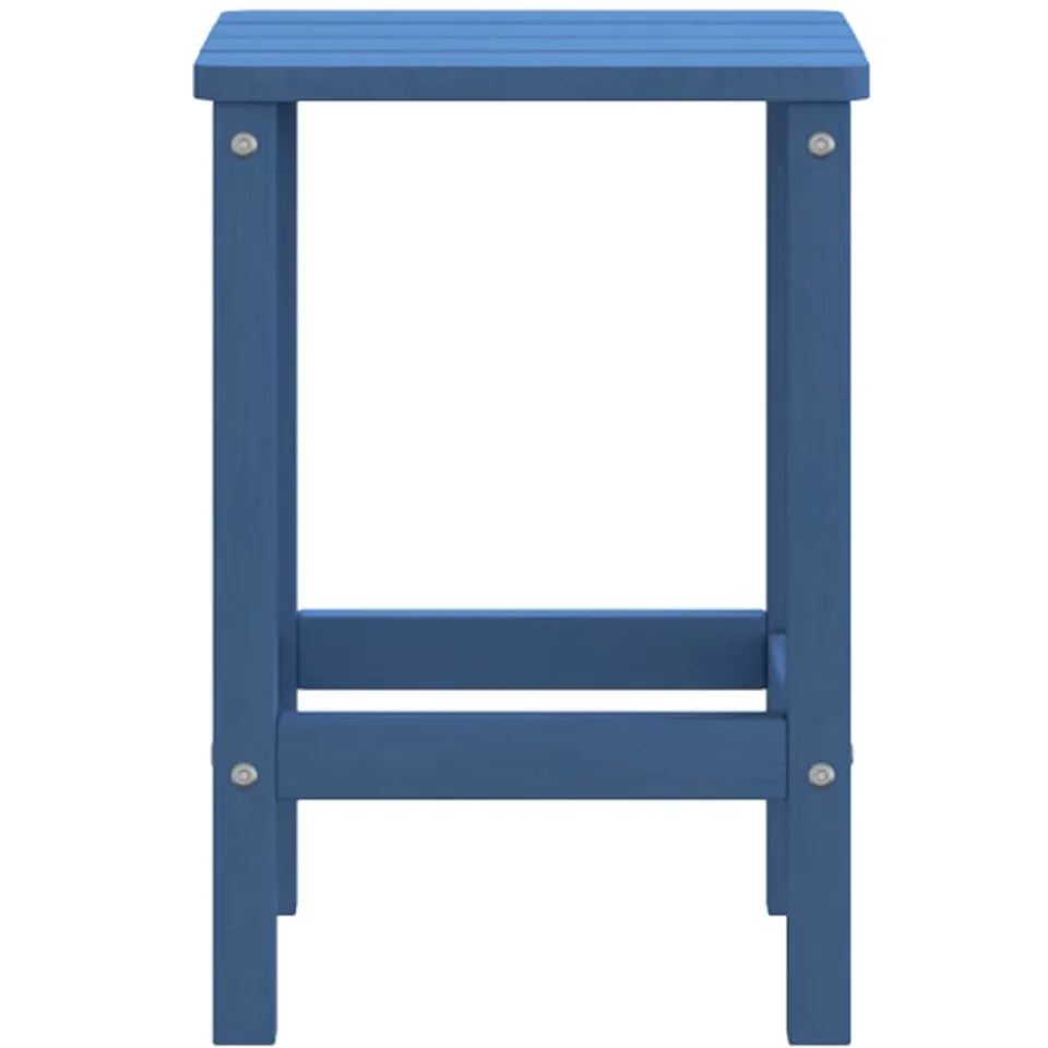 vidaXL Tuintafel Adirondack 38x38x46 cm HDPE aquablauw, foto 4
