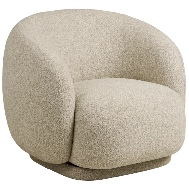 Artichok Haylie draaibare fauteuil zand