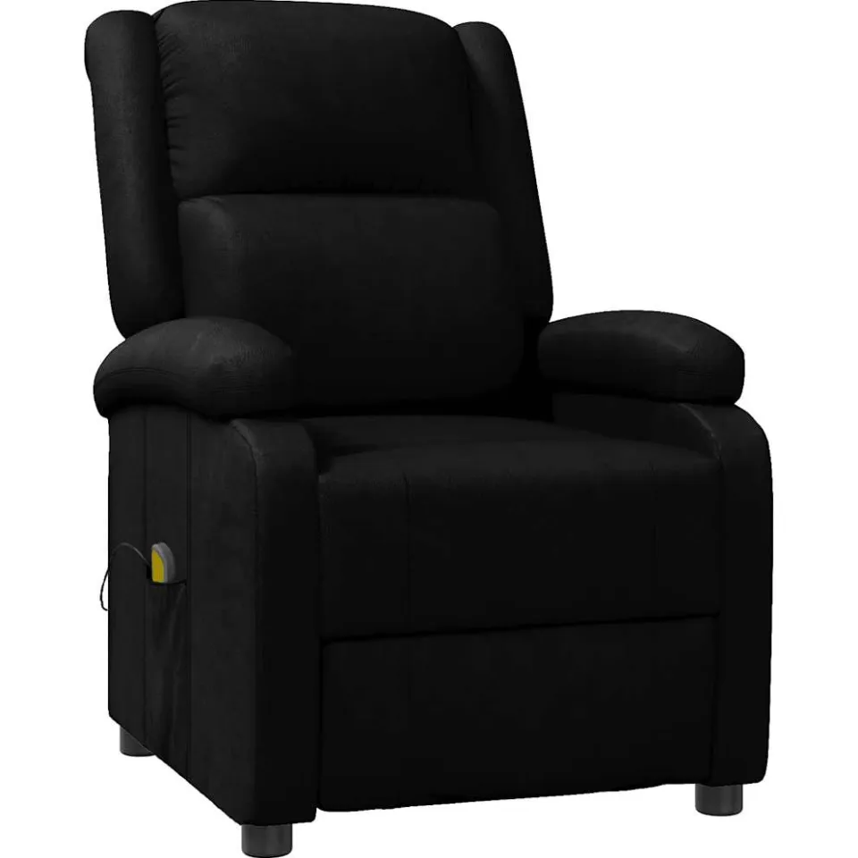 vidaXL Massagestoel kunstleer zwart, foto 3