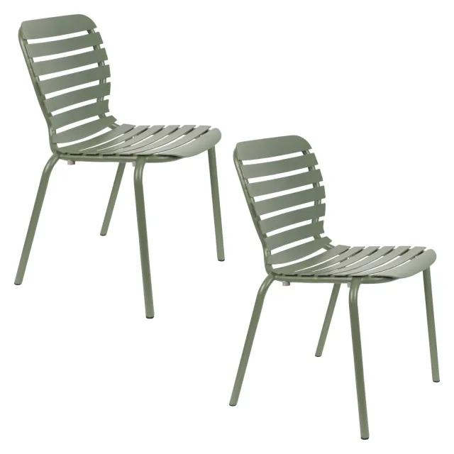 Zuiver Vondel tuinstoel groen