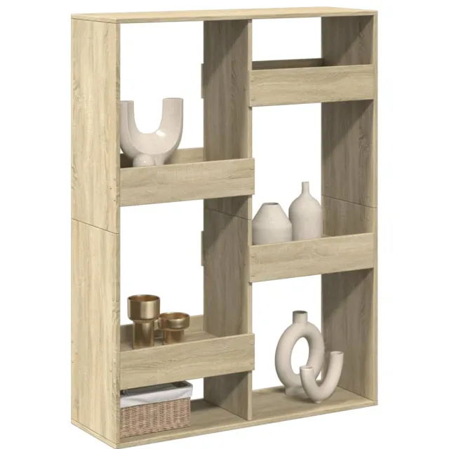vidaXL Kamerscherm 100x33x135 cm bewerkt hout sonoma eikenkleurig Bruin