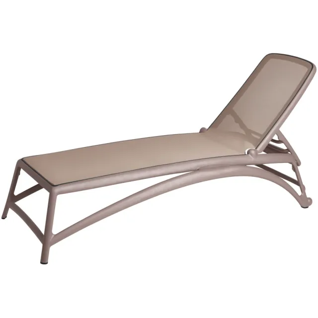 Nardi Ligbed Atlantico; 204x70x35 cm (LxBxH); taupe
