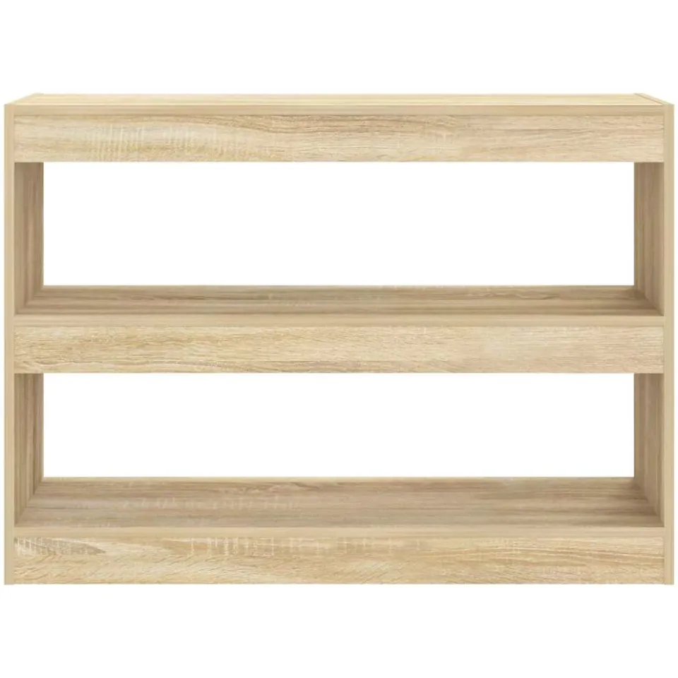 vidaXL Boekenkast / kamerscherm 100x30x72 cm sonoma eikenkleurig, foto 4