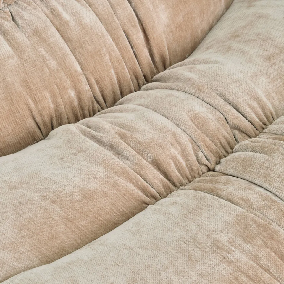 NOUS Living fauteuil Plump beige, foto 6