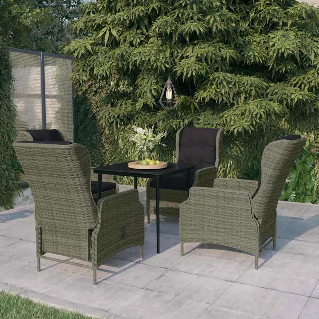 vidaXL 5-delige Tuinset bruin, foto 2