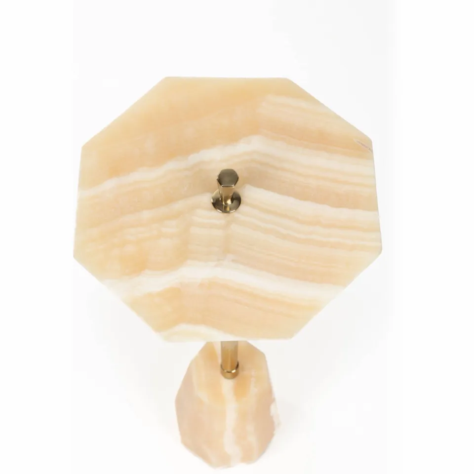 Dutchbone Onno bijzettafel onyx beige, foto 7