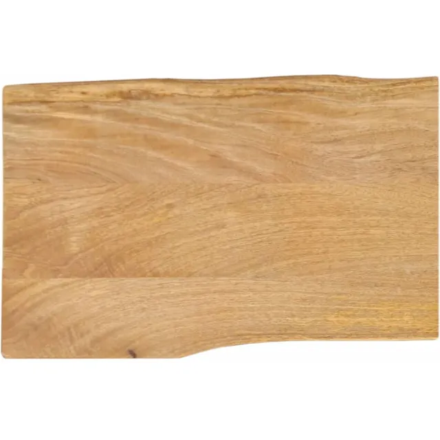 vidaXL Tafelblad met natuurlijke rand 50x40x3,8 cm massief mangohout bruin, foto 2