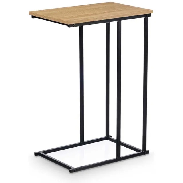 Giftdecor Bijzettafel - Banktafel - 40 x 26 x 58cm - GiftDecor Zwart