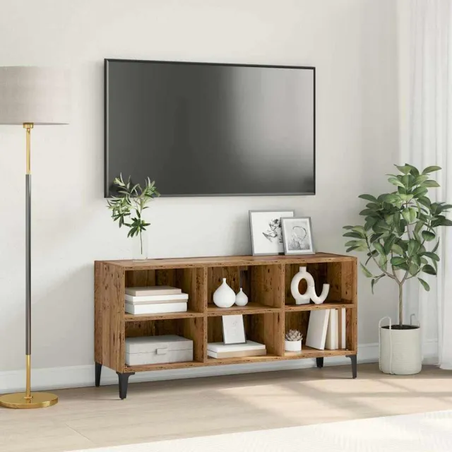 vidaXL Tv-meubelset Bruin 103,5 x 30 x 50 cm Geconstrueerd hout, foto 2