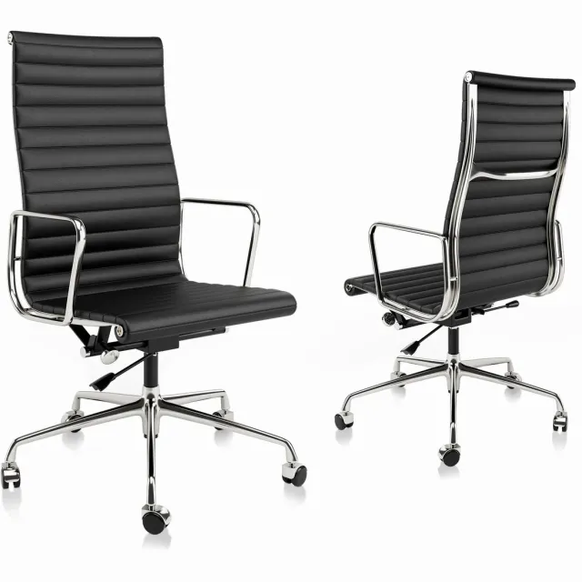 Corenia Bureaustoel Ergonomisch - Gaming Stoel - Executive Stoel - Stoelen - Kantoorstoel - Armleuningen - Verstelbare - 360° Draaifunctie - met Wielen - Leren - Klassieke Hoge Rug - 1 Stuk - Zwart