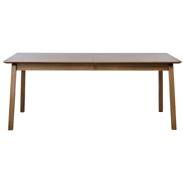 Giga Living Eettafel Donkerbruin Eikenhout - Uitschuifbaar - 190-290cm - Bari