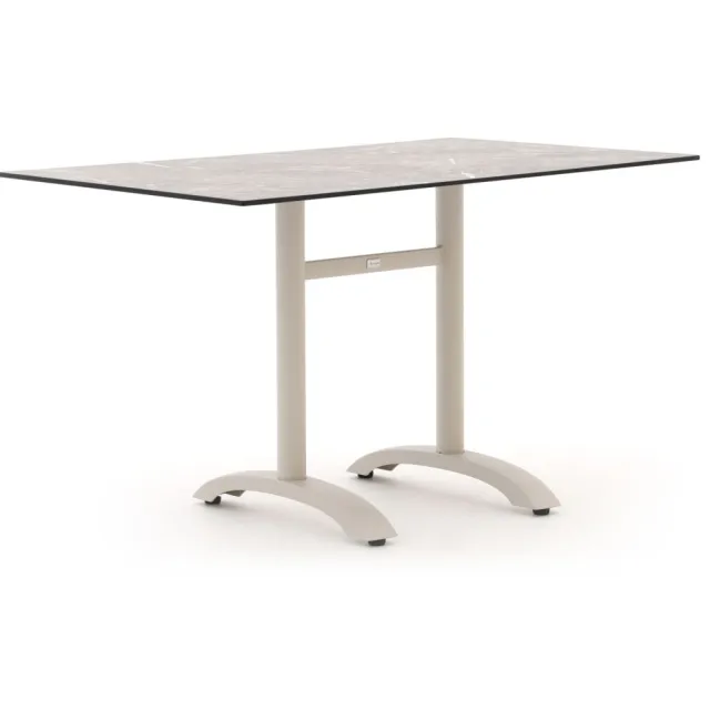 Bellagio tuinmeubelen Bellagio Lisio tuintafel 140x80x73cm taupe, foto 2