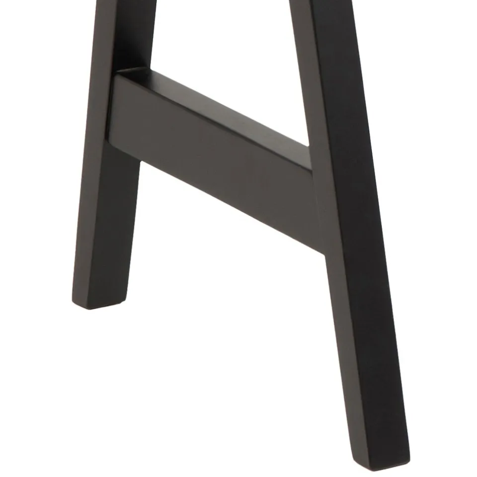 Lisomme Lieke houten bureau zwart - 127 x 80 cm, foto 4