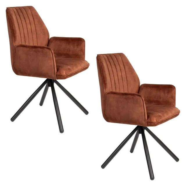 Housecraft Living Jamie eetkamerstoel terra