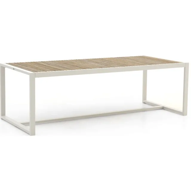Bellagio tuinmeubelen Bellagio Cadora dining tuintafel 240x100x75cm Bruin
