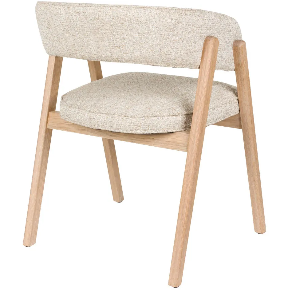 Zuiver Bright eetkamerstoel beige, foto 3