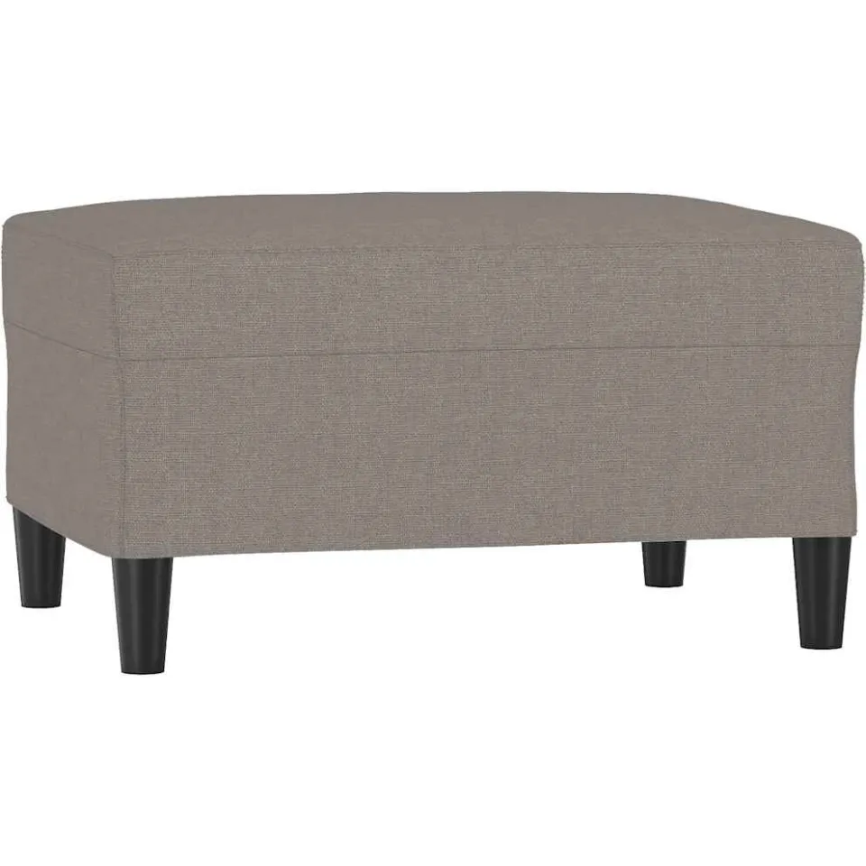 vidaXL Voetenbank 70x55x41 cm stof taupe, foto 3