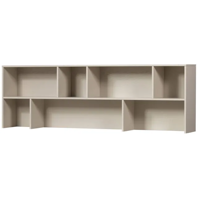 WOOOD New Gravure Opzetkast - Essen - Espresso - 65x200x30 dust