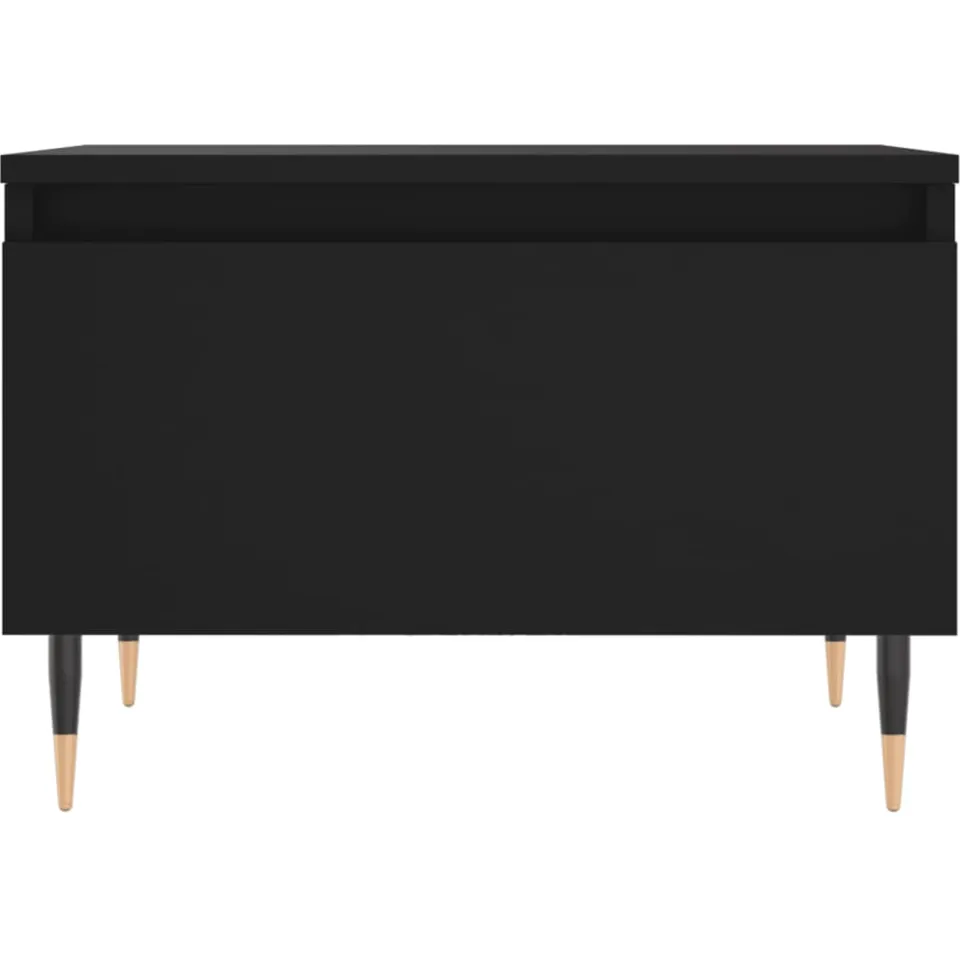 vidaXL Salontafels 2 st 50x46x35 cm bewerkt hout zwart, foto 5