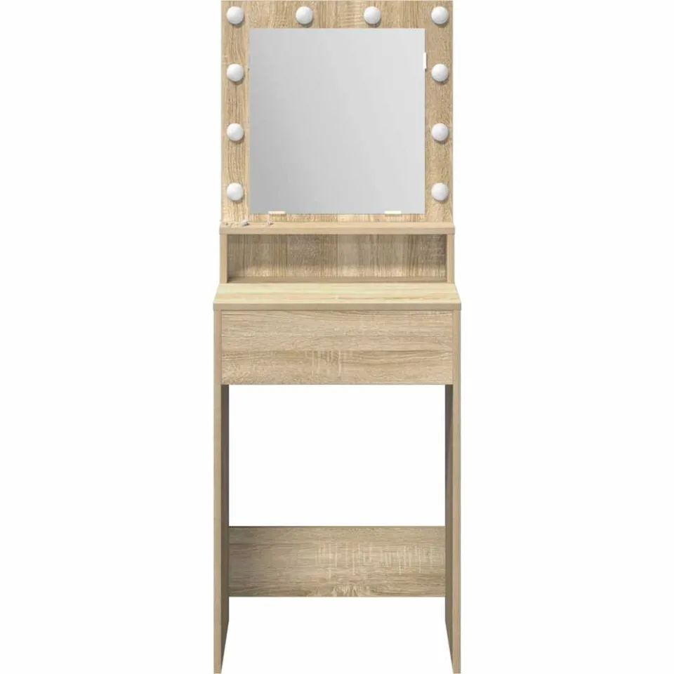 vidaXL Plafondtafel Sonoma Eiken 50 x 41 x 135 cm Bewerkt hout, foto 3