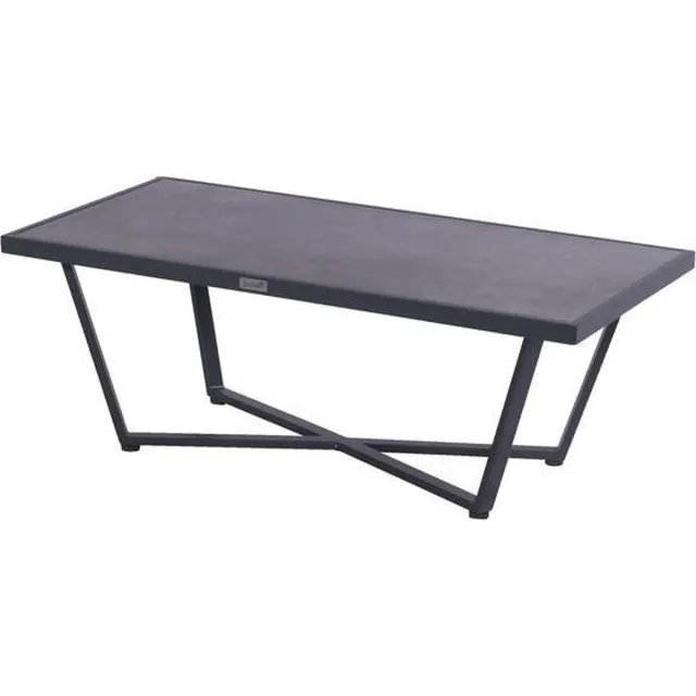 Hartman Luxor Tuintafel Steen - 120x64 cm AntracietGrijs