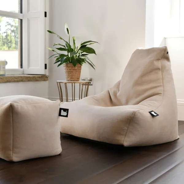 Extreme Lounging Extreem Lounging zitzak b-bag mighty-b - Luxury - Latte creme, foto 2
