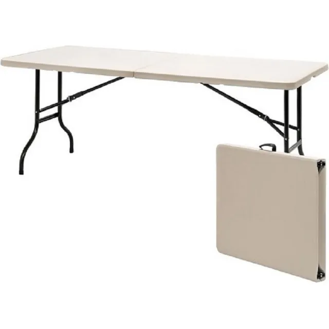 Grizzly Outdoor Buffettafel inklapbaar 183 cm WIT | 1 stuk